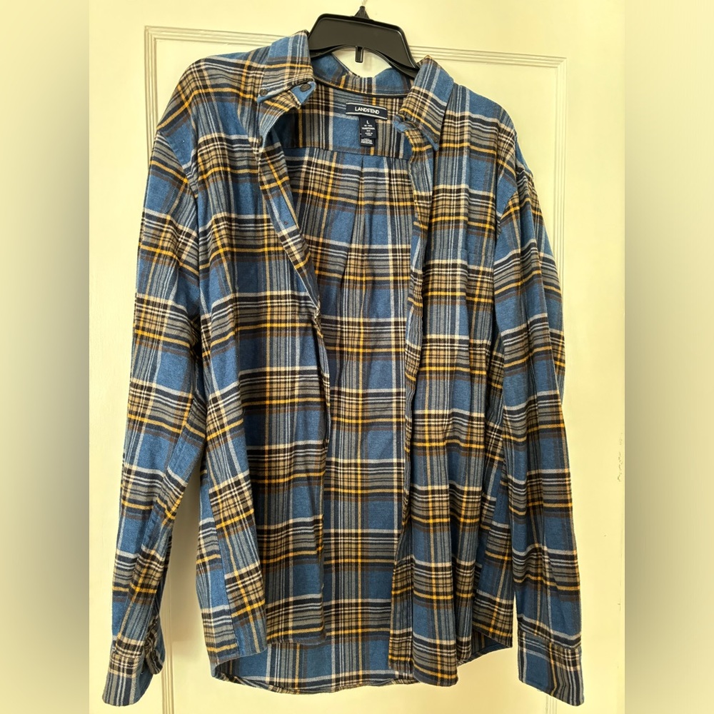Men’s Lands End Flannel